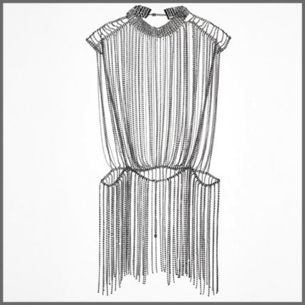 NWTs zara jewel top